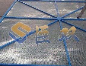 陕西铝板爬架网
